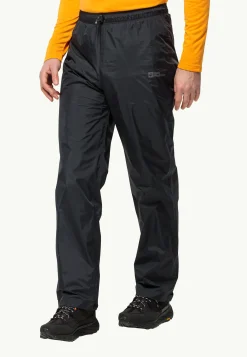 Jack Wolfskin Randonnée|Lifestyle-Rainy Day Pants black 6001