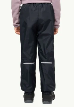 Jack Wolfskin Pantalon De Loisirs|Pantalons Et Combinaisons De Neige-Rainy Days Pants Kids black