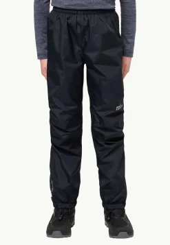 Jack Wolfskin Pantalon De Loisirs|Pantalons Et Combinaisons De Neige-Rainy Days Pants Kids black