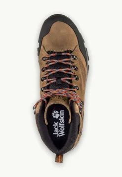 Jack Wolfskin Chaussures Imperméables|Chaussures De Randonnée-Rebellion Texapore Mid M