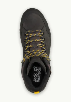 Jack Wolfskin Chaussures Imperméables|Chaussures De Randonnée-Rebellion Texapore Mid M