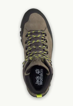 Jack Wolfskin Chaussures Imperméables|Chaussures De Randonnée-Rebellion Texapore Mid M