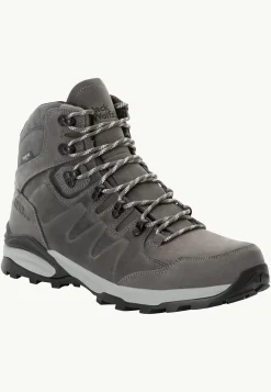 Jack Wolfskin Chaussures De Randonnée|Randonnée-Refugio Prime Texapore Mid M