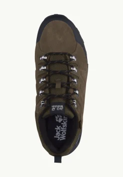 Jack Wolfskin Chaussures Imperméables|Chaussures Aux Fonctions Multiples-Refugio Texapore Low M