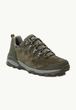 Jack Wolfskin Chaussures Imperméables|Chaussures Aux Fonctions Multiples-Refugio Texapore Low M