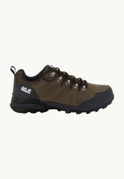 Jack Wolfskin Chaussures Imperméables|Chaussures Aux Fonctions Multiples-Refugio Texapore Low M