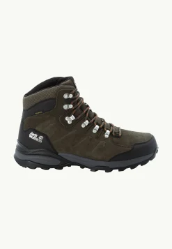 Jack Wolfskin Chaussures Imperméables|Chaussures Aux Fonctions Multiples-Refugio Texapore Mid M