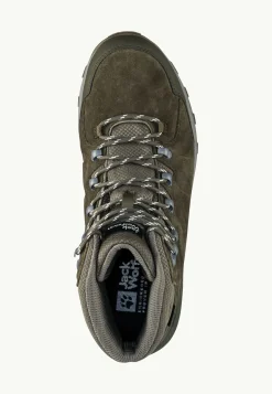 Jack Wolfskin Chaussures Imperméables|Chaussures Aux Fonctions Multiples-Refugio Texapore Mid M