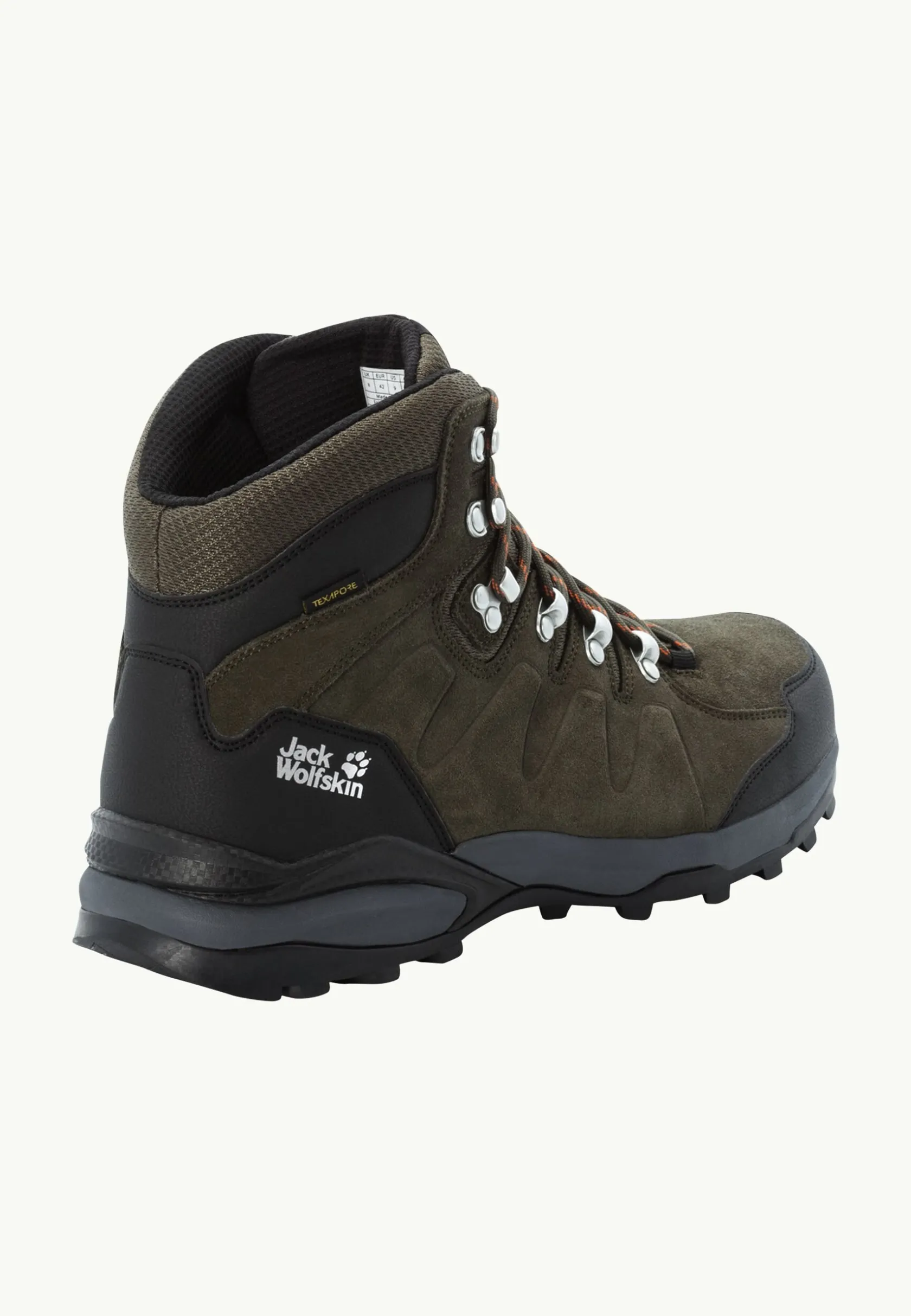 Jack Wolfskin Chaussures Imperméables|Chaussures Aux Fonctions Multiples-Refugio Texapore Mid M