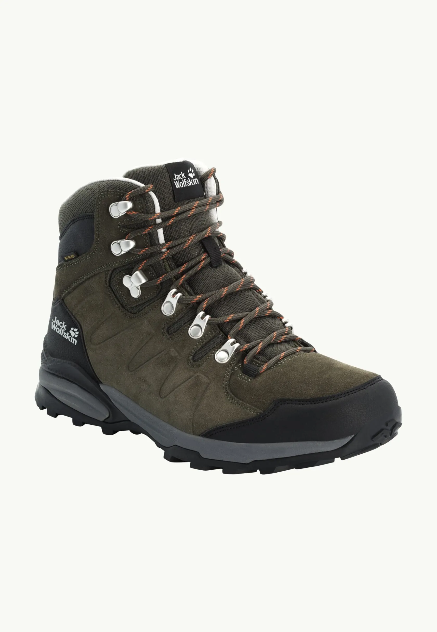 Jack Wolfskin Chaussures Imperméables|Chaussures Aux Fonctions Multiples-Refugio Texapore Mid M