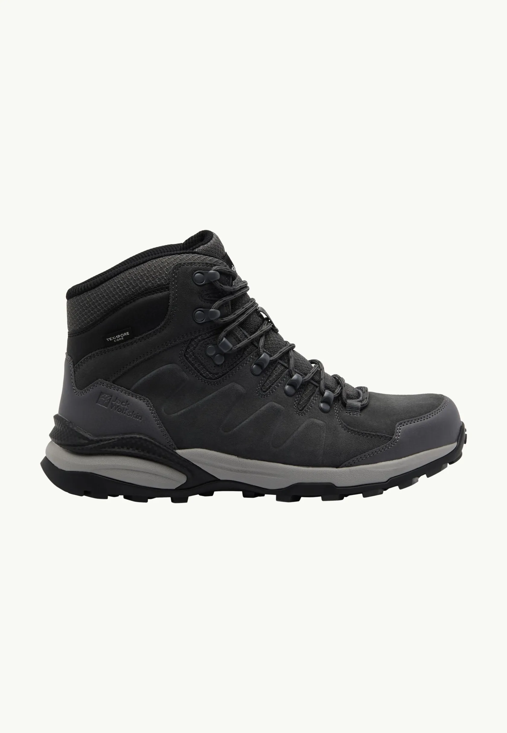 Jack Wolfskin Chaussures Imperméables|Chaussures Aux Fonctions Multiples-Refugio Texapore Mid M
