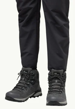 Jack Wolfskin Chaussures Imperméables|Chaussures Aux Fonctions Multiples-Refugio Texapore Mid M