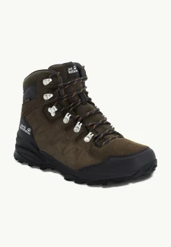 Jack Wolfskin Chaussures Imperméables|Chaussures Aux Fonctions Multiples-Refugio Texapore Mid M
