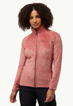 Jack Wolfskin Polaire|Couches Intermédiaires & Vestes En Polaire-Rotwand Fz W