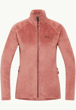 Jack Wolfskin Polaire|Couches Intermédiaires & Vestes En Polaire-Rotwand Fz W