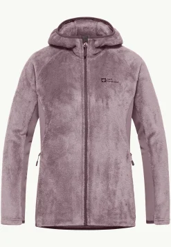 Jack Wolfskin Polaire|Couches Intermédiaires & Vestes En Polaire-Rotwand Hooded Fz W
