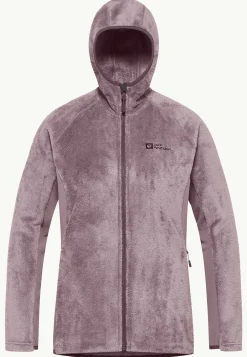 Jack Wolfskin Polaire|Couches Intermédiaires & Vestes En Polaire-Rotwand Hooded Fz W