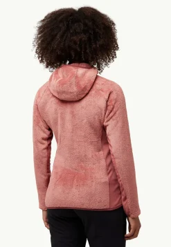 Jack Wolfskin Polaire|Couches Intermédiaires & Vestes En Polaire-Rotwand Hooded Fz W