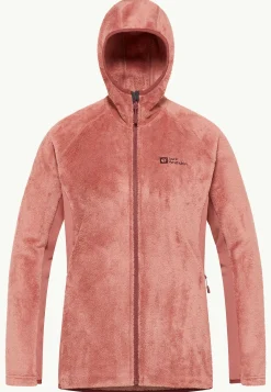 Jack Wolfskin Polaire|Couches Intermédiaires & Vestes En Polaire-Rotwand Hooded Fz W