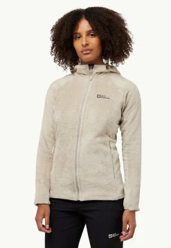 Jack Wolfskin Polaire|Couches Intermédiaires & Vestes En Polaire-Rotwand Hooded Fz W