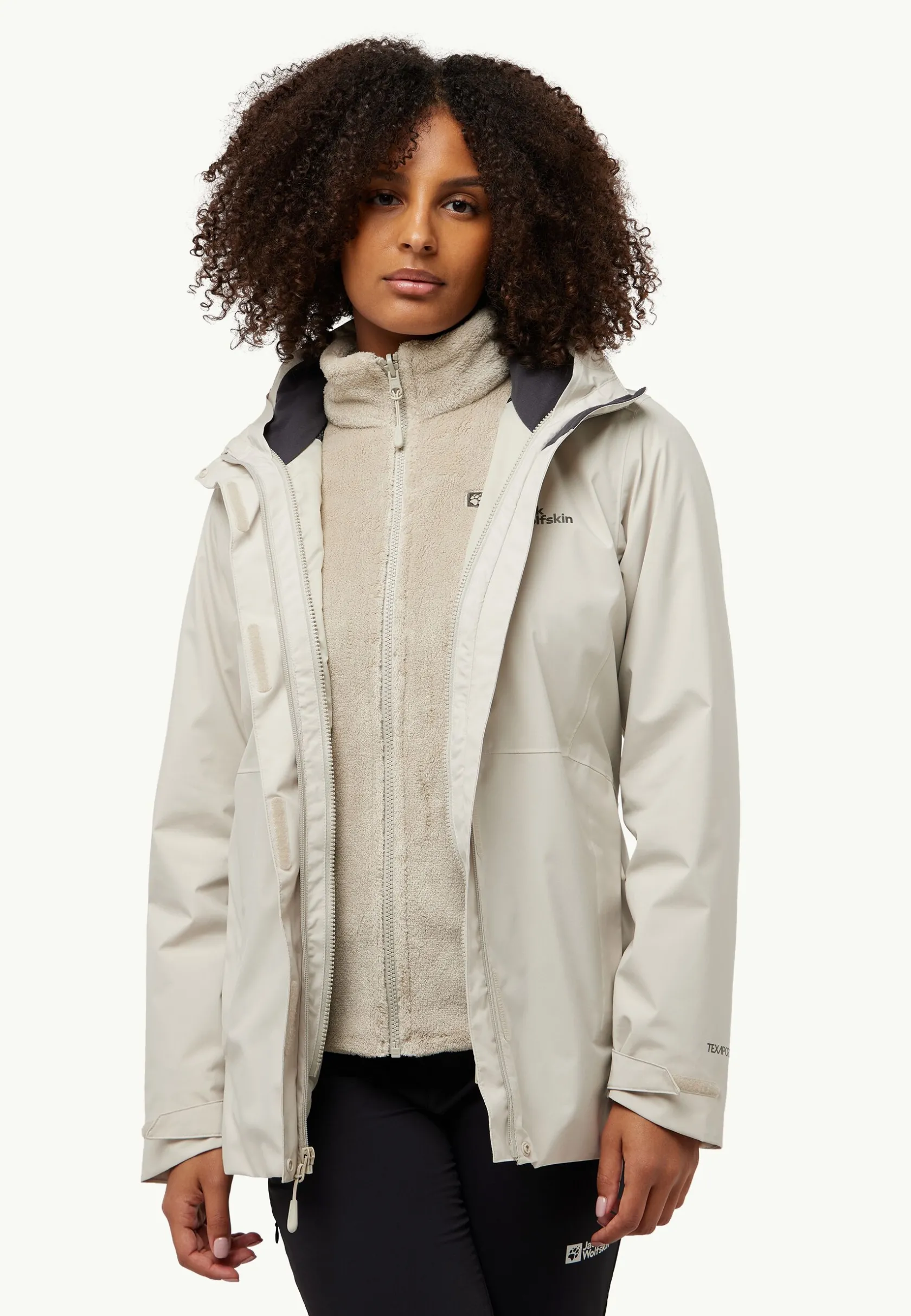 Jack Wolfskin Vestes D'Hiver|Vestes 3-En-1-Rotwand 3in1 Jkt W
