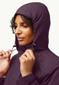 Jack Wolfskin Vestes D'Hiver|Vestes 3-En-1-Rotwand 3in1 Jkt W