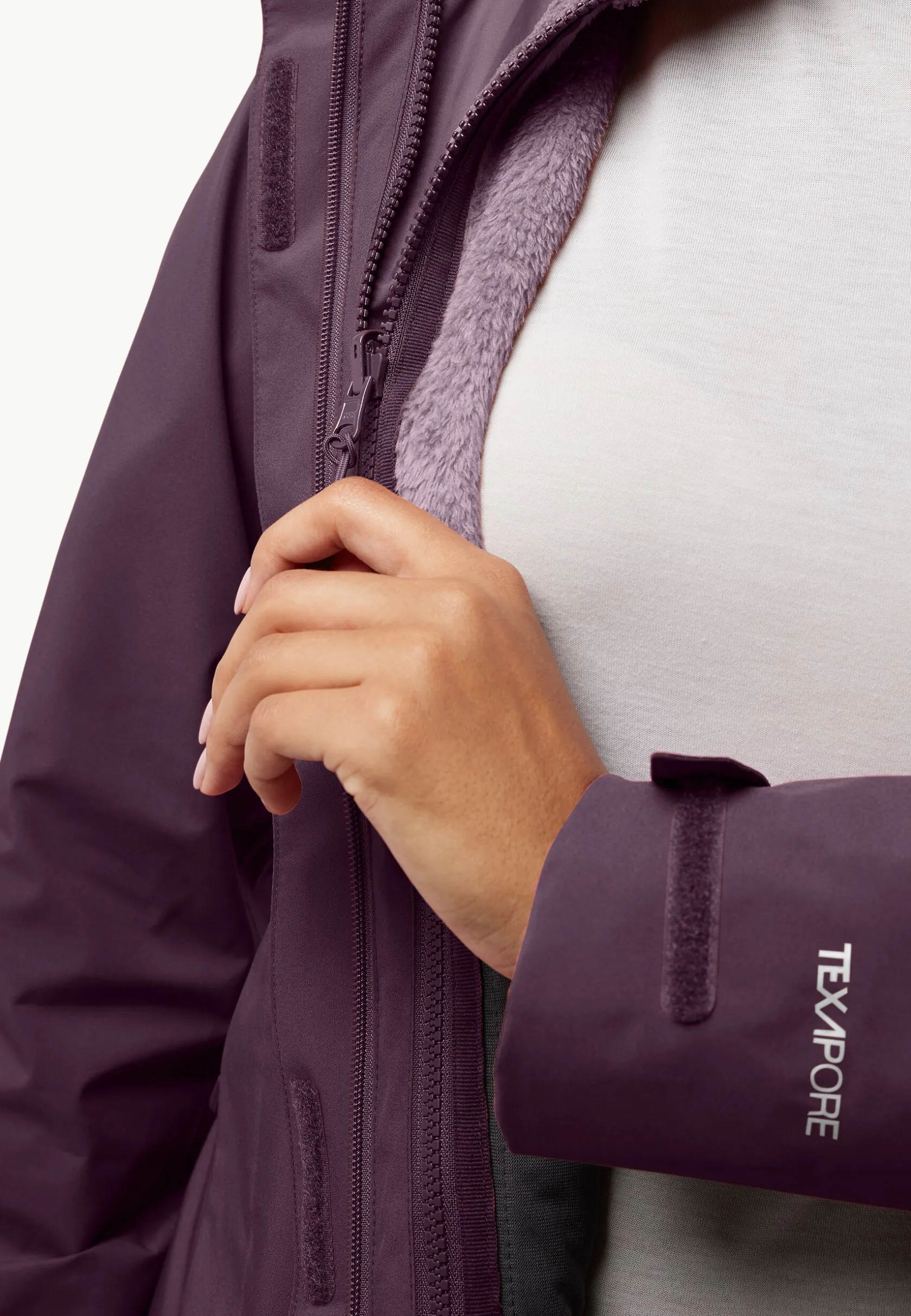 Jack Wolfskin Vestes D'Hiver|Vestes 3-En-1-Rotwand 3in1 Jkt W