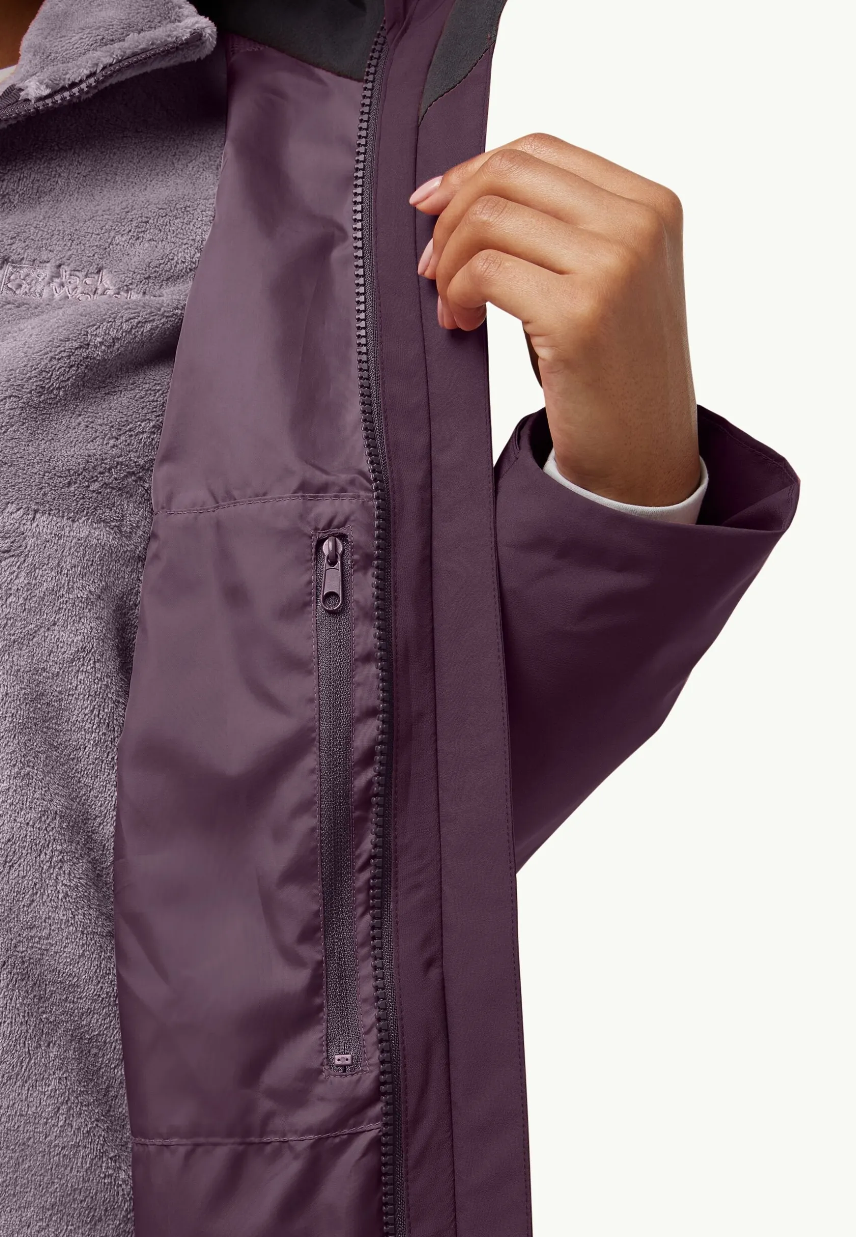 Jack Wolfskin Vestes D'Hiver|Vestes 3-En-1-Rotwand 3in1 Jkt W
