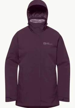 Jack Wolfskin Vestes D'Hiver|Vestes 3-En-1-Rotwand 3in1 Jkt W
