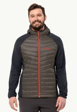 Jack Wolfskin Randonnée|Vestes Intermédiaires-Routeburn Pro Hybrid M