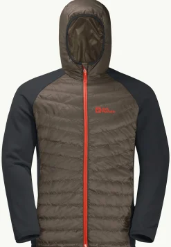 Jack Wolfskin Randonnée|Vestes Intermédiaires-Routeburn Pro Hybrid M