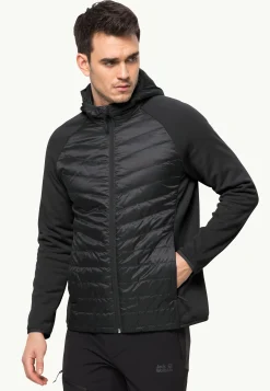 Jack Wolfskin Randonnée|Vestes Intermédiaires-Routeburn Pro Hybrid M