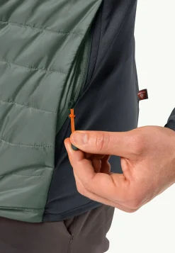 Jack Wolfskin Randonnée|Vestes Intermédiaires-Routeburn Pro Hybrid M