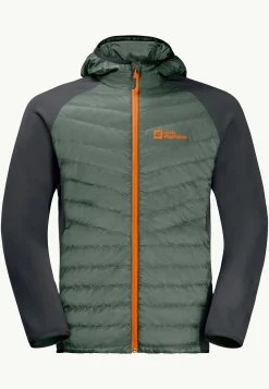 Jack Wolfskin Randonnée|Vestes Intermédiaires-Routeburn Pro Hybrid M
