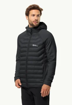 Jack Wolfskin Randonnée|Vestes Intermédiaires-Routeburn Pro Hybrid M