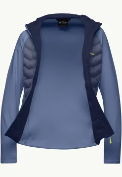 Jack Wolfskin Randonnée|Vestes Intermédiaires-Routeburn Pro Hybrid M