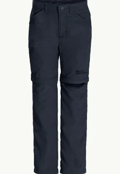 Jack Wolfskin Pantalon De Loisirs|Pantalons De Randonnée-Safari Zip Off Pants K