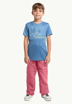 Jack Wolfskin Pantalon De Loisirs|Pantalons De Randonnée-Safari Zip Off Pants K