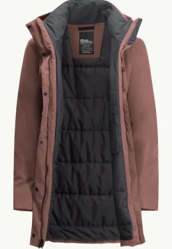 Jack Wolfskin Lifestyle|Vestes Intermédiaires-Salier Coat