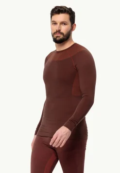 Jack Wolfskin Discovery|Randonnée-Seamless Wool L/s M