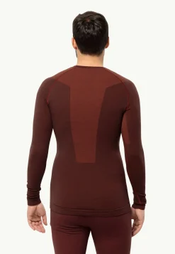 Jack Wolfskin Discovery|Randonnée-Seamless Wool L/s M
