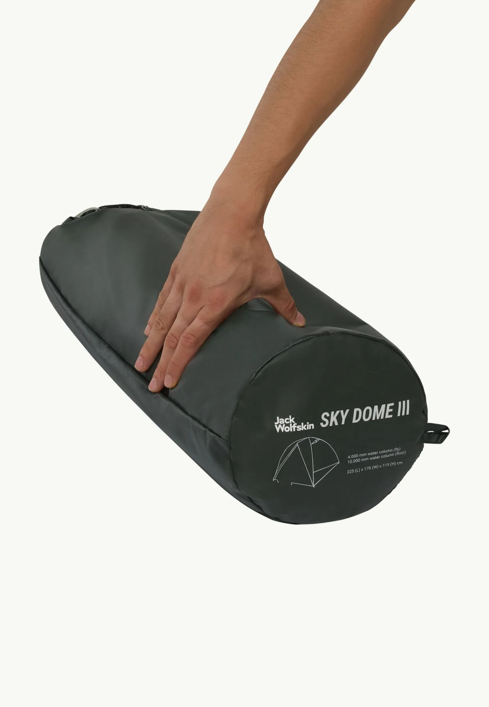 Jack Wolfskin Tentes-Sky Dome III island moss