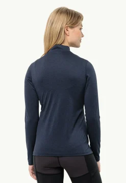 Jack Wolfskin Hauts Techniques|Sous-Vêtements Techniques-Sky Thermal Hz W