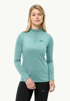 Jack Wolfskin Hauts Techniques|Sous-Vêtements Techniques-Sky Thermal Hz W