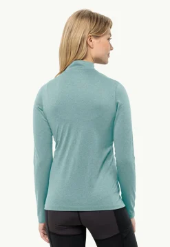 Jack Wolfskin Hauts Techniques|Sous-Vêtements Techniques-Sky Thermal Hz W
