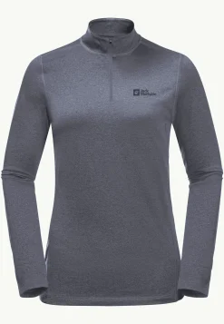 Jack Wolfskin Hauts Techniques|Sous-Vêtements Techniques-Sky Thermal Hz W