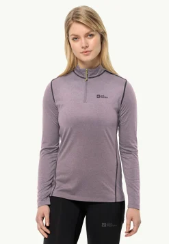 Jack Wolfskin Hauts Techniques|Sous-Vêtements Techniques-Sky Thermal Hz W