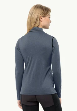 Jack Wolfskin Hauts Techniques|Sous-Vêtements Techniques-Sky Thermal Hz W