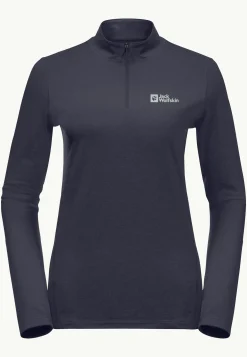 Jack Wolfskin Hauts Techniques|Sous-Vêtements Techniques-Sky Thermal Hz W