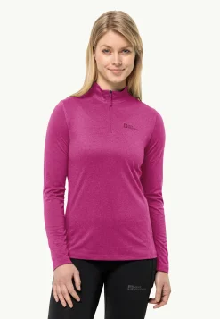 Jack Wolfskin Hauts Techniques|Sous-Vêtements Techniques-Sky Thermal Hz W